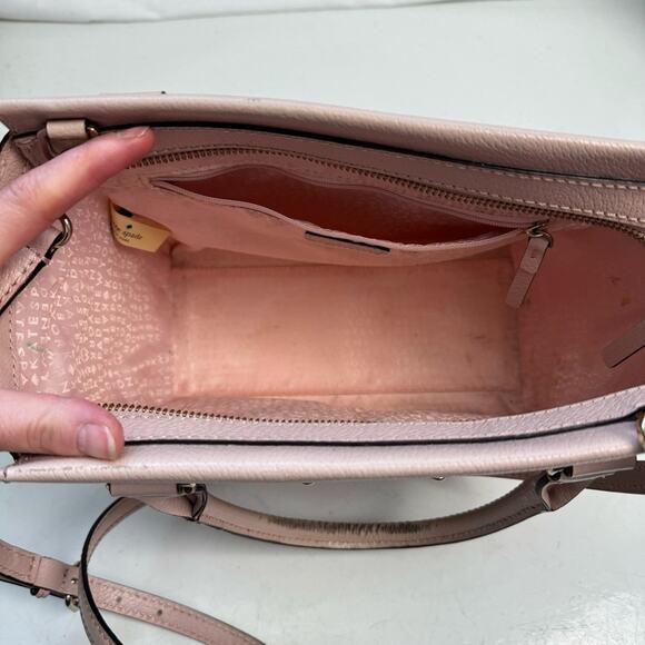 Kate Spade Pink Wellesley Camryn Crossbody Bag Satchel Purse - Picture 14 of 14